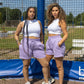 UC BADGE SHORT 2.0| LILAC