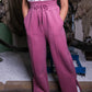 UC PINTUCK JOGGER PANTS| MAUVE